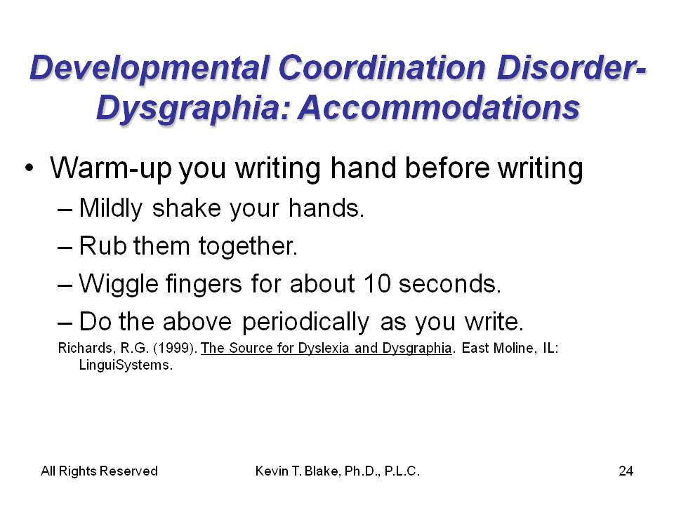 developmental coordination disorder developmental coordination disorder