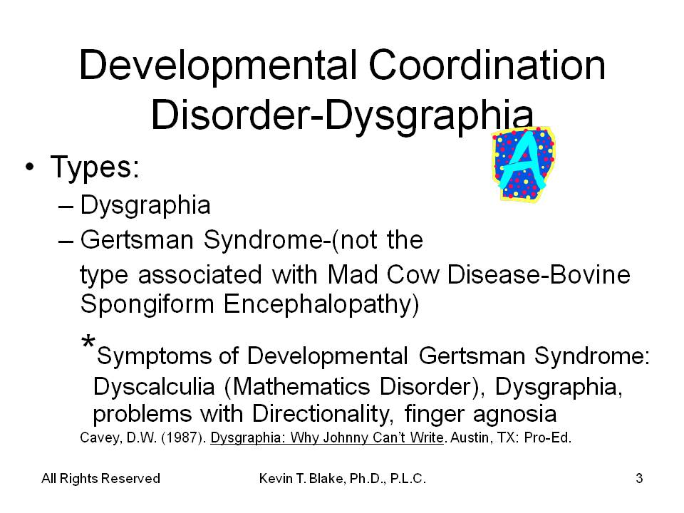 developmental coordination disorder developmental coordination disorder